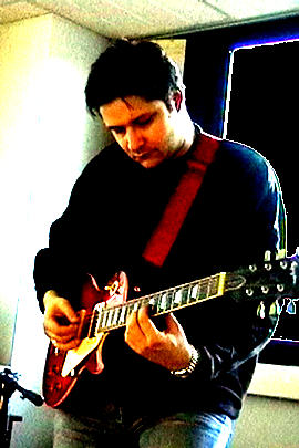Bjorn Lynne and his true guitar :)